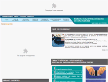 Tablet Screenshot of polibrealdelsur.com